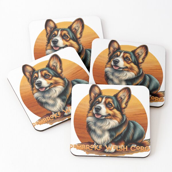Item preview, Poster Prints T-Shirt Design - Dog Breeds: PEMBROKE WELSH CORGI designed and sold by ForeverPrintsOK.
