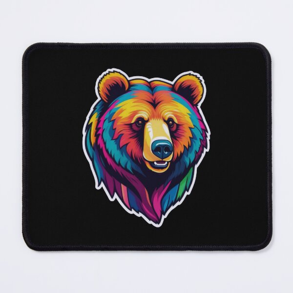 Item preview, Vibrant Pop Art Bear for Wildlife Lovers designed and sold by ArtCreator2023.