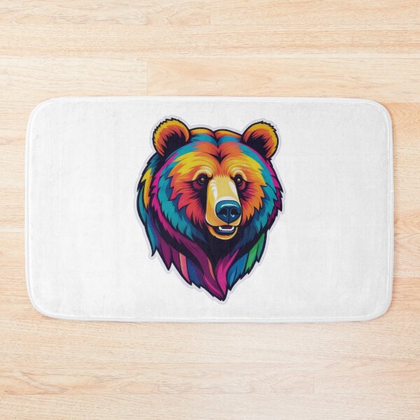Item preview, Vibrant Pop Art Bear for Wildlife Lovers designed and sold by ArtCreator2023.