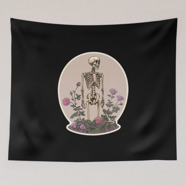 Item preview, Plant Lovers Skeleton Flowers designed and sold by titanosdesign.