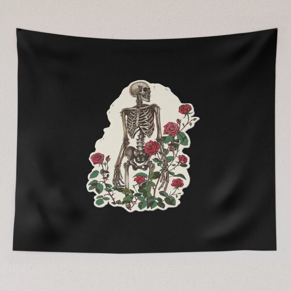 Item preview, Plant Lovers Skeleton Flowers designed and sold by titanosdesign.