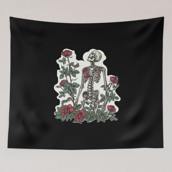 Item preview, Plant Lovers Skeleton Flowers designed and sold by titanosdesign.