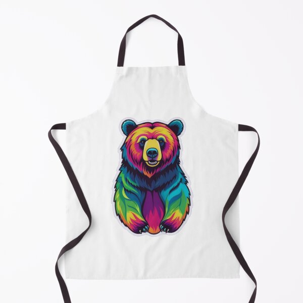 Item preview, Urban Wildlife Art: Playful Pop Bear designed and sold by ArtCreator2023.