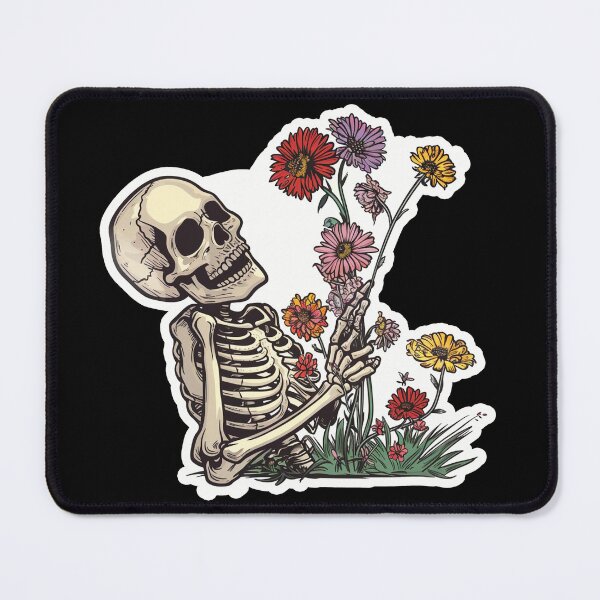 Item preview, Plant Lovers Skeleton Flowers designed and sold by titanosdesign.