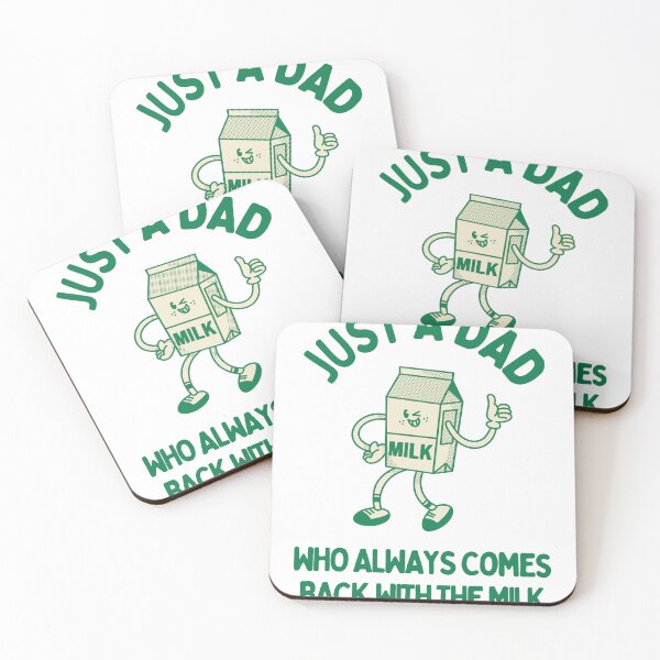 Item preview, Just A Dad Who Always Comes Back With The Milk designed and sold by StayGolden-Dio.
