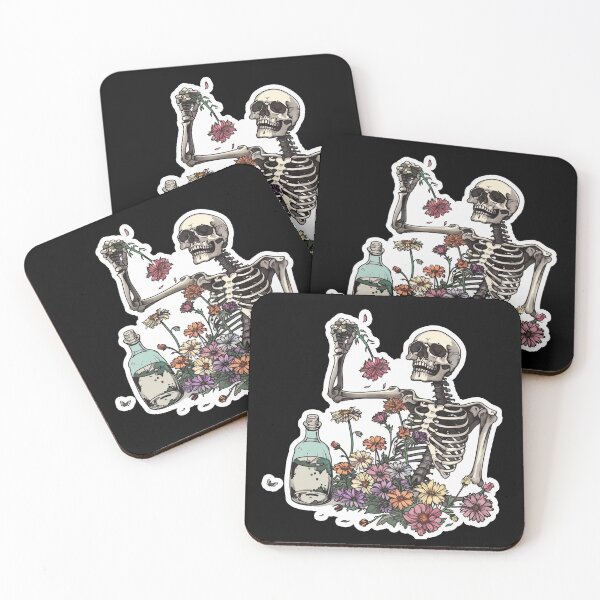 Item preview, Plant Lovers Skeleton Flowers designed and sold by titanosdesign.