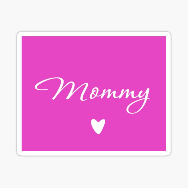 Item preview, Love Mommy, Unique designed and sold by villacreativa.