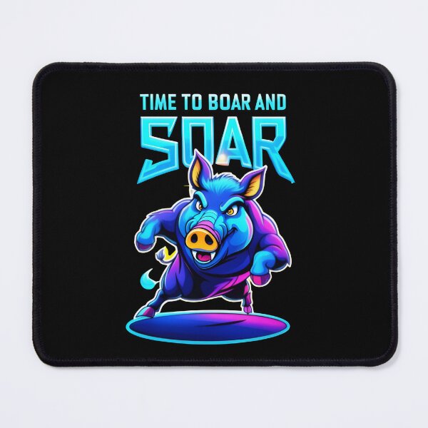 Item preview, Time to Boar and Soar – Bold and Fearless Wild Boar Design designed and sold by LaLi-Designs.