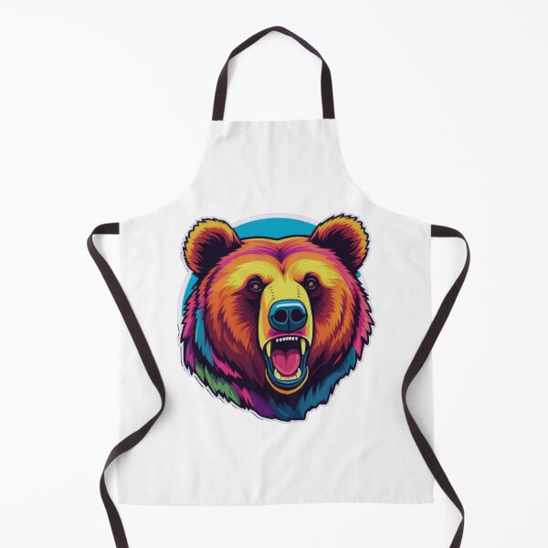 Item preview, Pop Art Bear with Vibrant Street Style designed and sold by ArtCreator2023.
