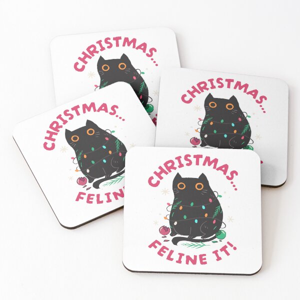 Item preview, Christmas Cat Feline It! designed and sold by GuesthozGraphix.