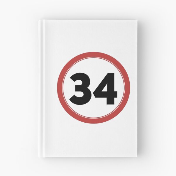 Item preview, Speed limit 34, happy 34th birthday designed and sold by Wolagno.