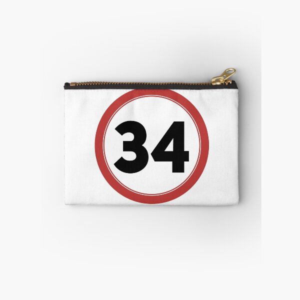Item preview, Speed limit 34, happy 34th birthday designed and sold by Wolagno.