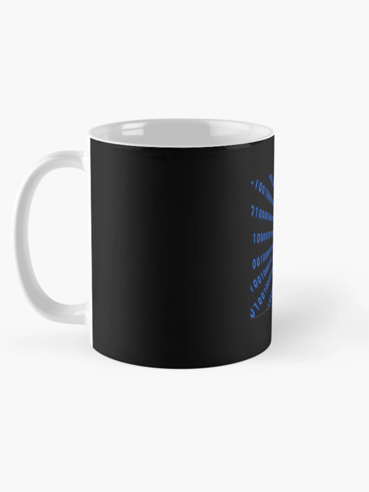 Thumbnail 5 of 6, Coffee Mug, binary code designed and sold by Marcosmart.