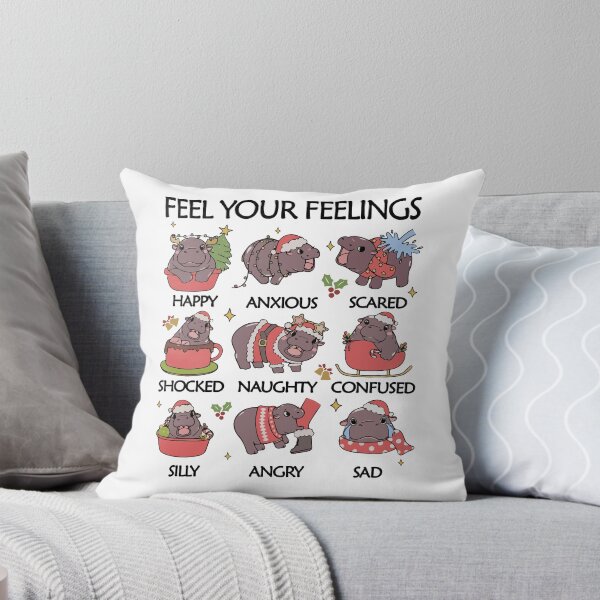 Item preview, Feel Your Feelings Moo Deng Christmas The Famous Baby Pigmy Hippopotamus Trending designed and sold by Artifyo.