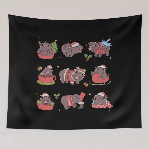 Item preview, Feel Your Feelings Moo Deng Christmas The Famous Baby Pigmy Hippopotamus Trending designed and sold by Artifyo.