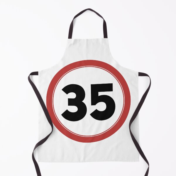 Item preview, Speed limit 35, happy 35th birthday designed and sold by Wolagno.