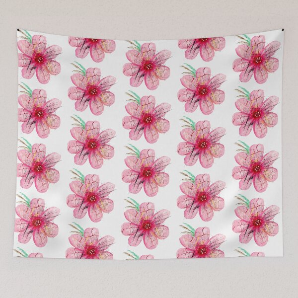 Item preview, pink flower, interrupted and cracked. designed and sold by Graphollio-shop.