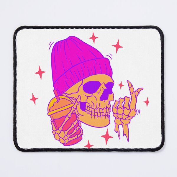 Item preview, Freezing skull designed and sold by GeekRagz.