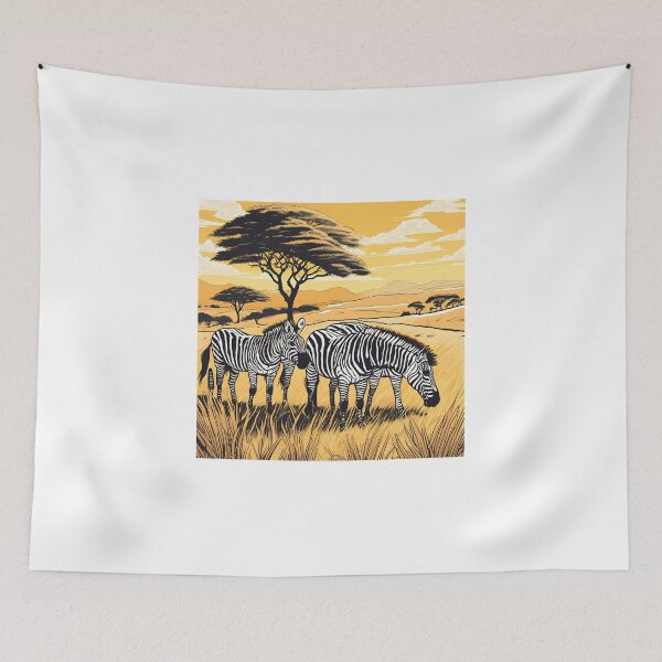 Item preview, Wild Zebras designed and sold by Gina-Rosa.