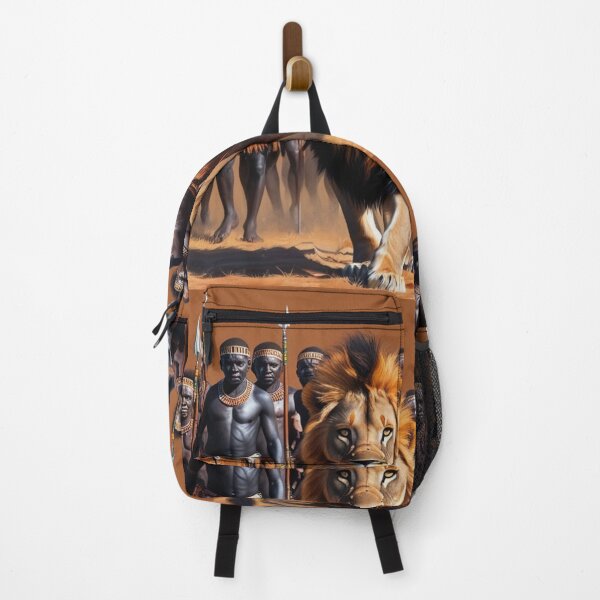 Item preview, Africa, the great lion followed by warriors designed and sold by Josejuju.