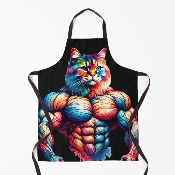 Item preview, Artistic Muscle Cat designed and sold by AwesomeBeyondLimits.