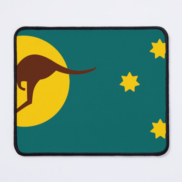 Item preview, Aussie Kangaroo Sun Flag. designed and sold by Kangaroo Sun.