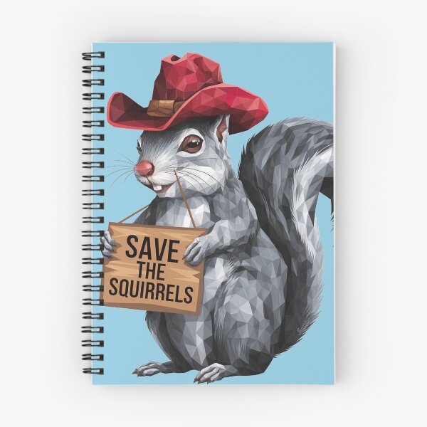 Item preview, Funny Save the Squirrels Satire designed and sold by Nature's Fancy.