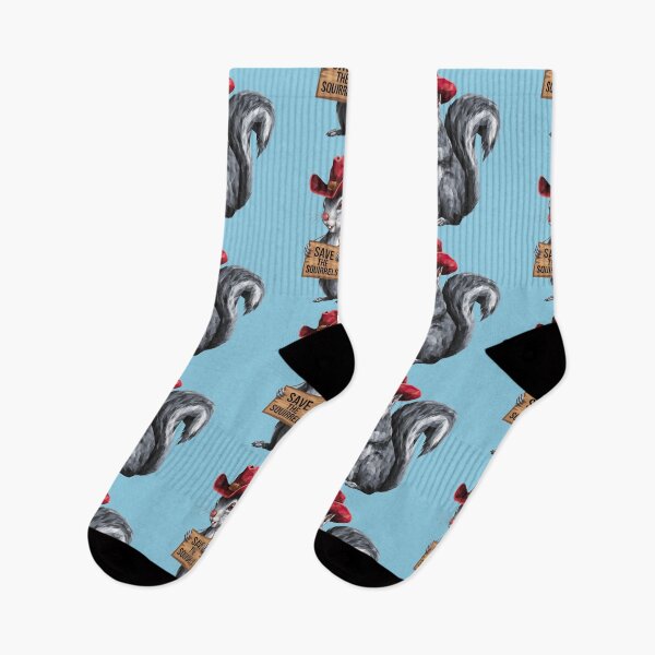 Item preview, Funny Save the Squirrels Satire designed and sold by Nature's Fancy.