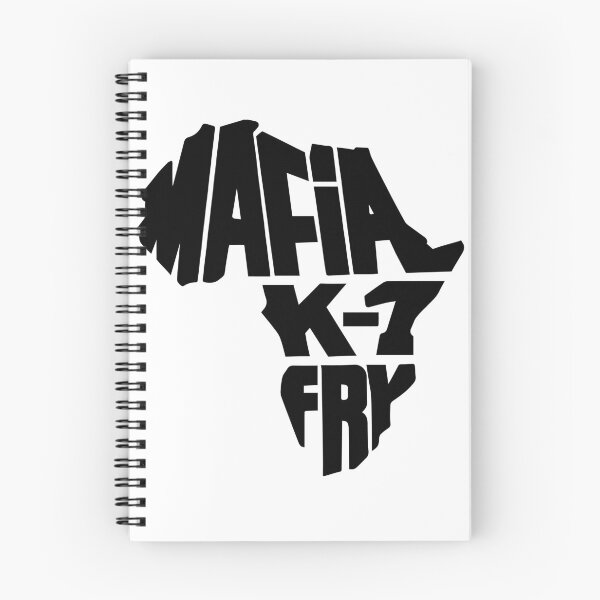 Aperçu de l'œuvre MK1F - Mafia K'1 Fry T-Shirt DJ Mehdi - Version Noire créée et vendue par teespopdotcom.