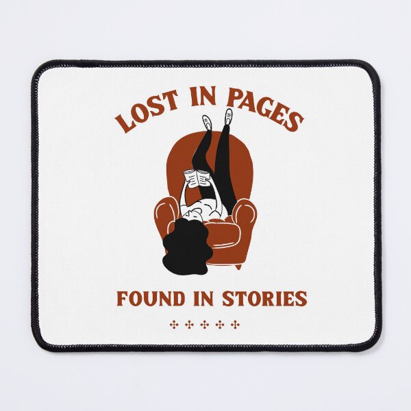 Item preview, Lost in pages, found in stories. designed and sold by Arikazuka jafry.