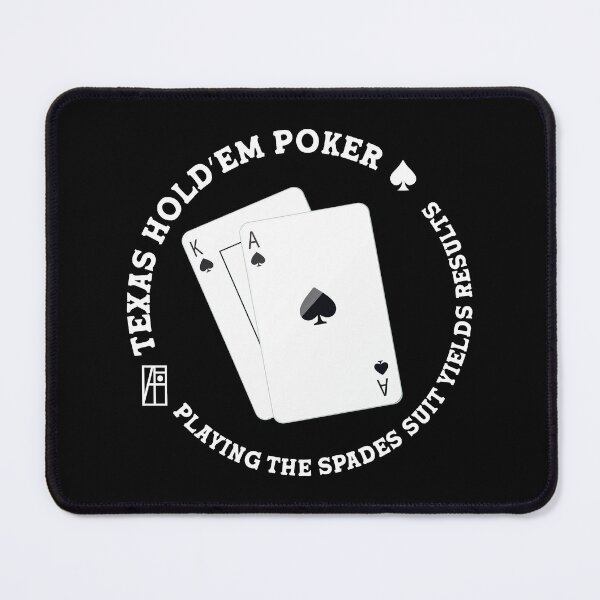 Item preview, Copy of GAME - POKER - TEXAS HOLDEM - Playing the spades suit yields results - 7 designed and sold by ArtProjectShop.