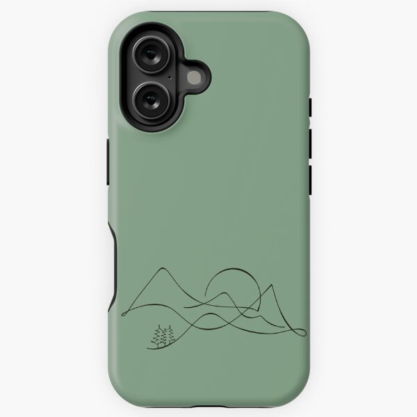 Simply Mountains iPhone Tough Case
