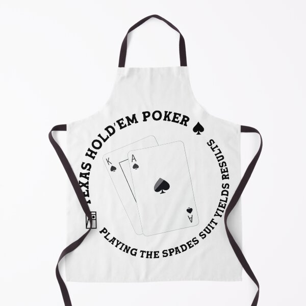 Item preview, GAME - POKER - TEXAS HOLDEM - Playing the spades suit yields results - 8 designed and sold by ArtProjectShop.