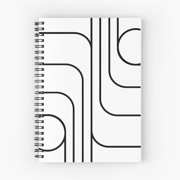 Item preview, Retro Modernist Geometric Design Black & White designed and sold by tonymagnerart.
