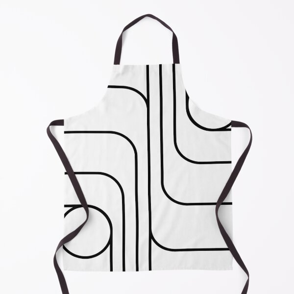 Item preview, Retro Modernist Geometric Design Black & White designed and sold by tonymagnerart.