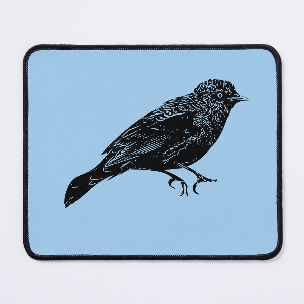 Aperçu de l'œuvre Motif noir rouillé Blackbird créée et vendue par designsasstultd.