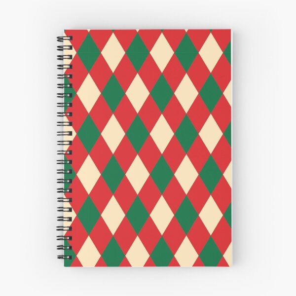 Item preview, Christmas Argyle Geometric green and white seamless pattern retro designed and sold by BeebooDesign.