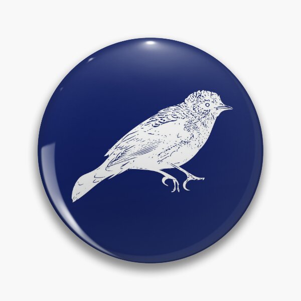 Item preview, Rusty Blackbird White Design  designed and sold by designsasstultd.