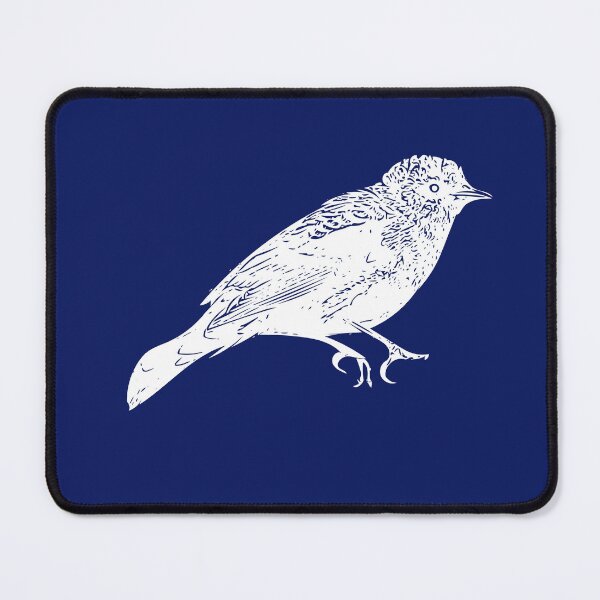Item preview, Rusty Blackbird White Design  designed and sold by designsasstultd.