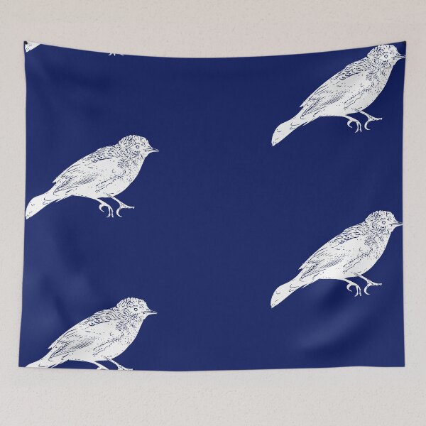 Item preview, Rusty Blackbird White Design  designed and sold by designsasstultd.