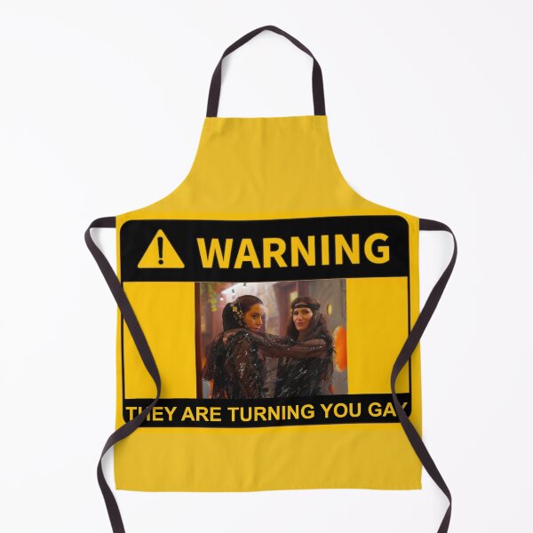 Item preview, Warning they are turning you gay - Kathryn Hahn, Aubrey Plaza from Agatha all along designed and sold by Mart’s.