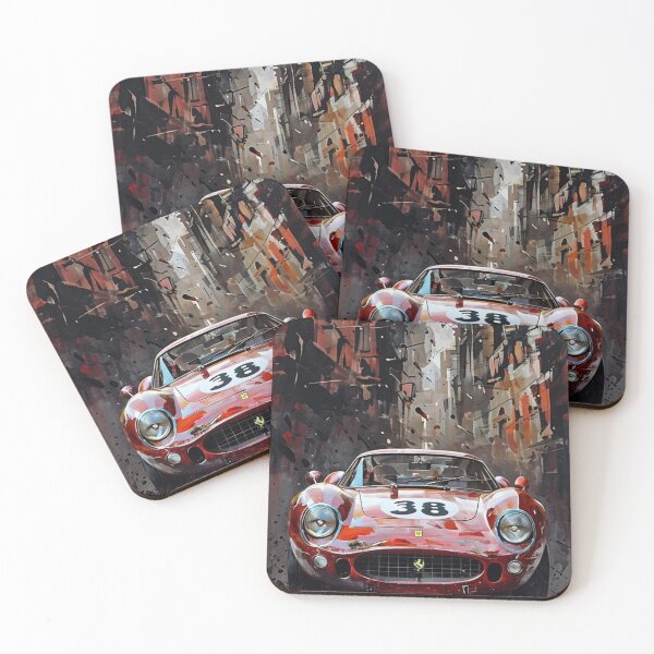 Item preview, "Iconic Vintage Automotive Art" designed and sold by Areebanawab.