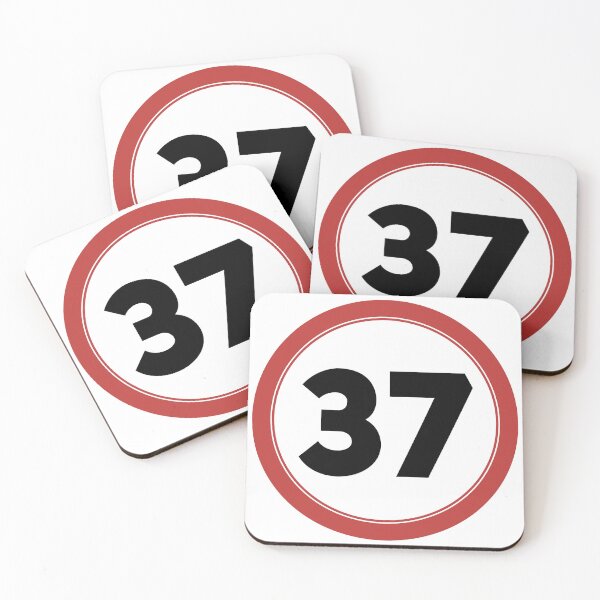 Item preview, Speed limit 37, happy 37th birthday designed and sold by Wolagno.