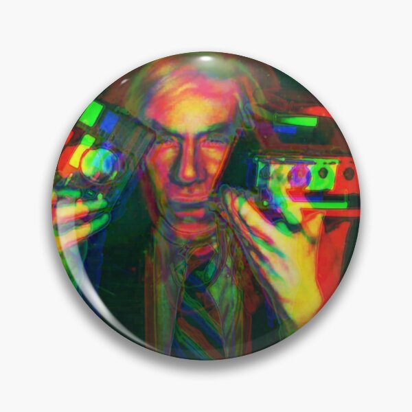 Aperçu de l'œuvre Andy Warhol RVB créée et vendue par Fuzzdandy Designs.