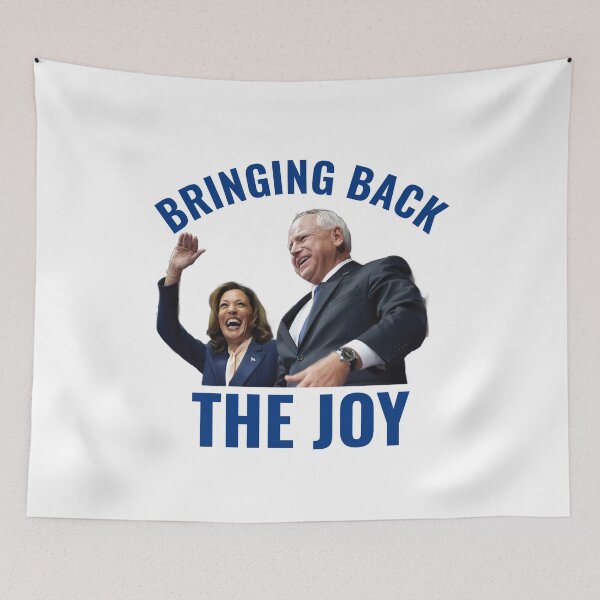 Item preview, Harris Walz 2024 Bringing Back the Joy Kamala Harris  designed and sold by The Junto Shop.
