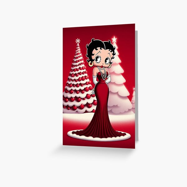 Item preview, Betty Boop's Holiday Enchantment designed and sold by LyssasMindArt.