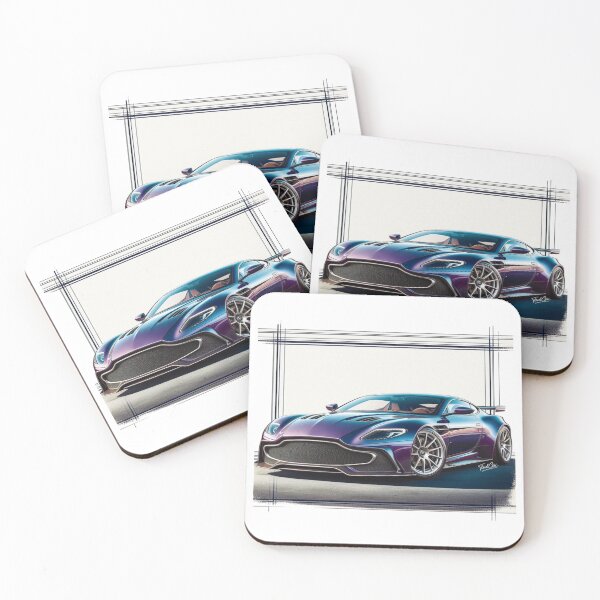 Item preview, Purple sports car with blue highlights. designed and sold by Fredceri01.