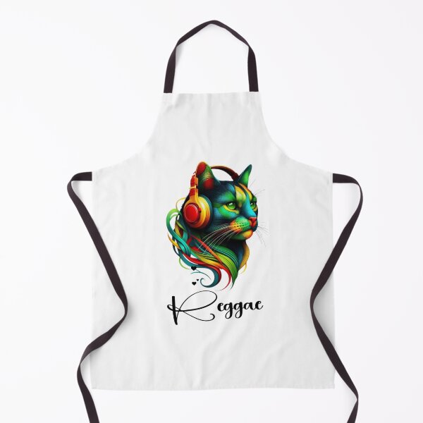 Item preview, Love Headphones Jamaican Cat Music Rasta Reggae Rastafari Roots Reggae Pride designed and sold by Creat-Des.
