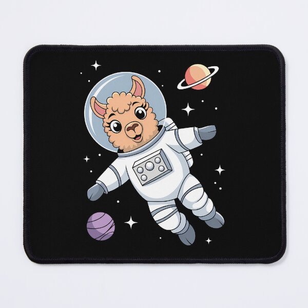 Item preview, Funny Astronaut Alpaca in Space Design designed and sold by Infinitee8hirts.