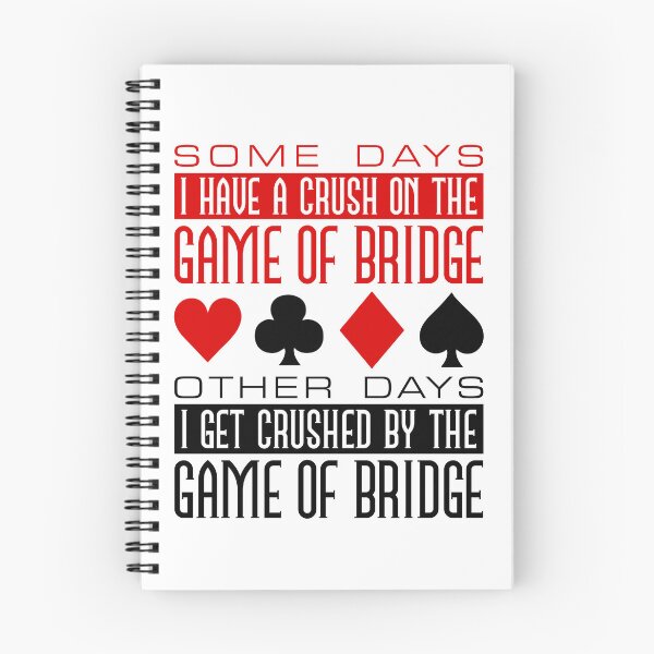 Item preview, Funny Bridge Card Player Crush on Game designed and sold by jaygo.